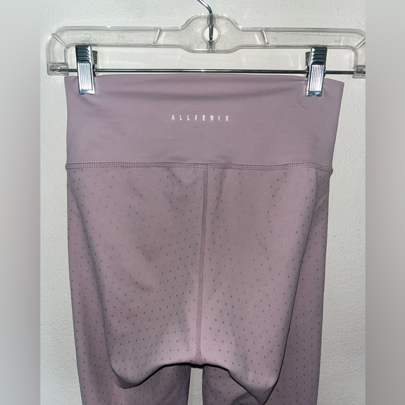 ALL FENIX Women’s Gold Polka Dot Leggings 🌵Small - Picture 3 of 10